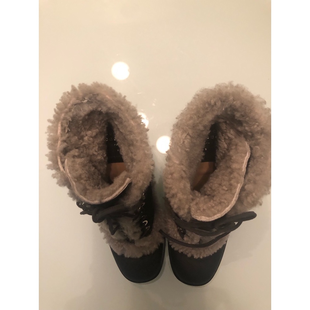 Laurence Decade Shearling Booties - image 3